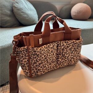 Béis X Elsa collab stroller caddy/diaper bag.